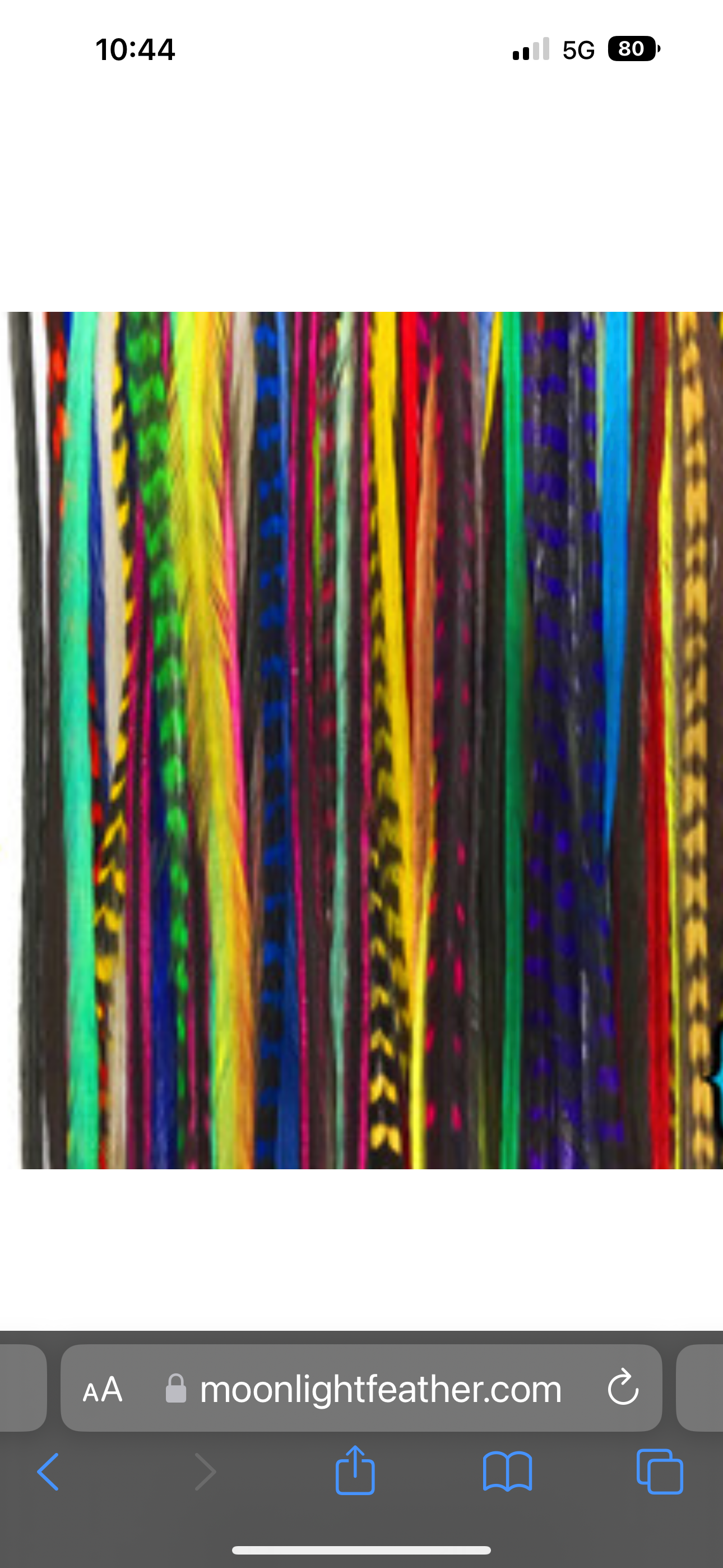 Hair Feathers- Colored