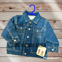 Load image into Gallery viewer, Upcycled Wr@ngler Denim Jacket
